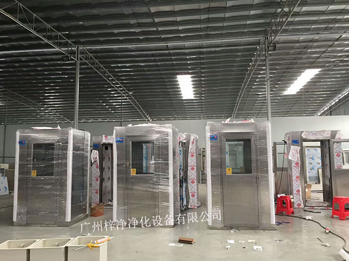 風淋室可以加長二米、三米、四米長等等。