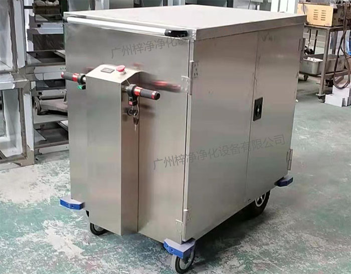 無菌物品電動運送車又稱為無菌物品運送車、無菌密封下送車、無菌物品回收車。