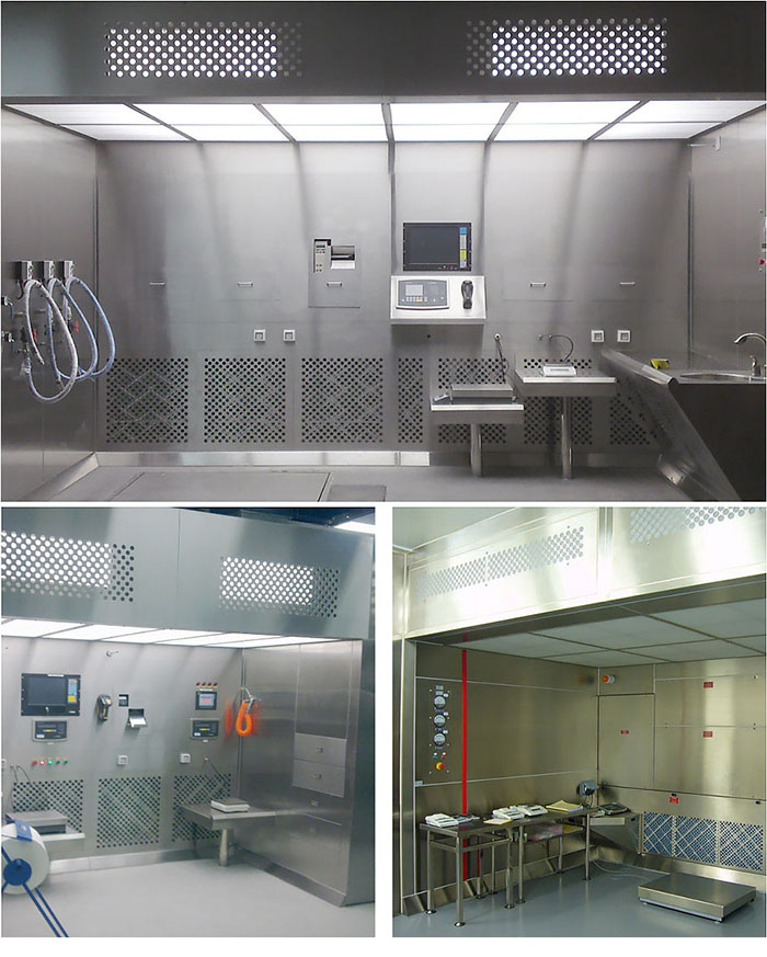 負壓稱稱量罩通過創造一個低氣壓的環境，防止生產過程中的粉塵、揮發物等有害物質逸散到外界環境中，同時確保稱量結果的準確性。